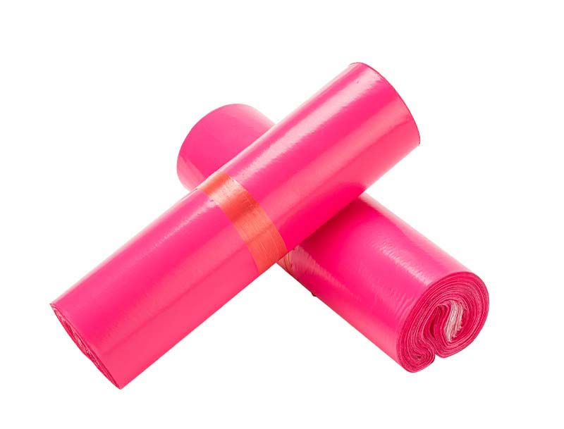 封丘玫红色快递袋-02